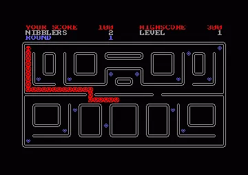 Nibbler (F) (1986) (Version Basic 1.1) [Hebdogiciel] (Trainer) screen shot game playing